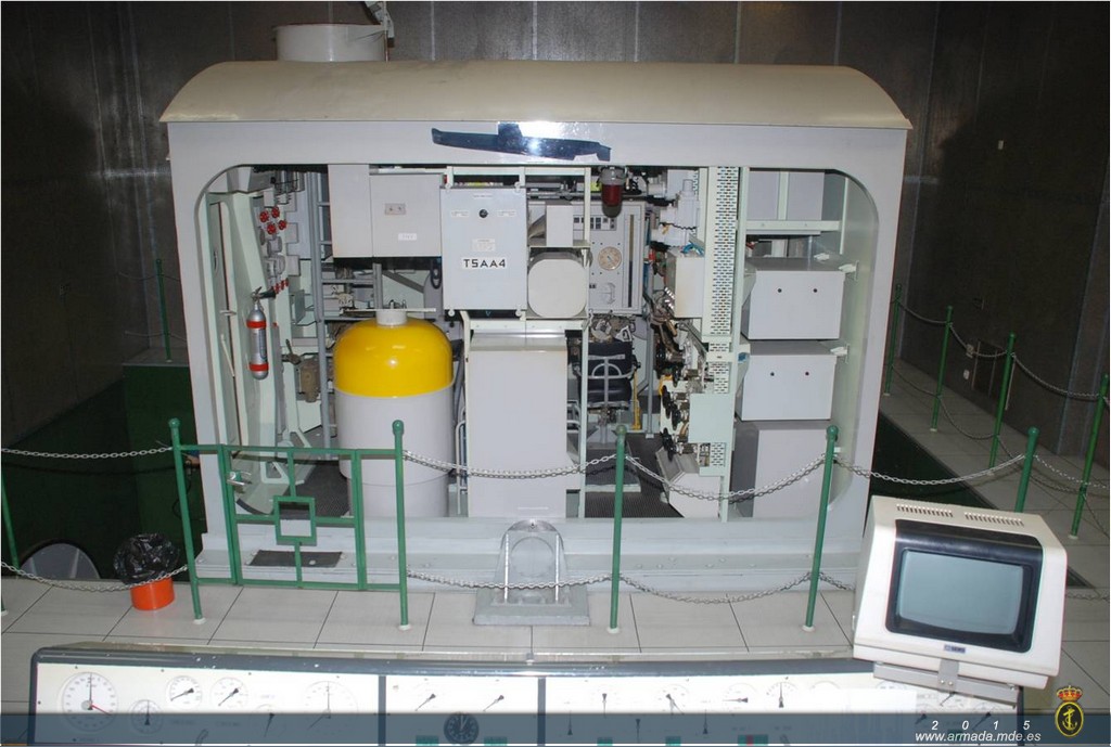 1979. Simulador SIENDA de la cámara central de los submarinos serie 60